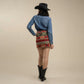 The Raquel Skirt - Marana Print by Sendero