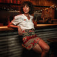 The Raquel Skirt - Marana Print by Sendero