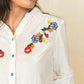 Whiskey Apparel white embroidered shirt - Satterfield Group