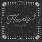 Black bandana with Howdy! design, screenshot