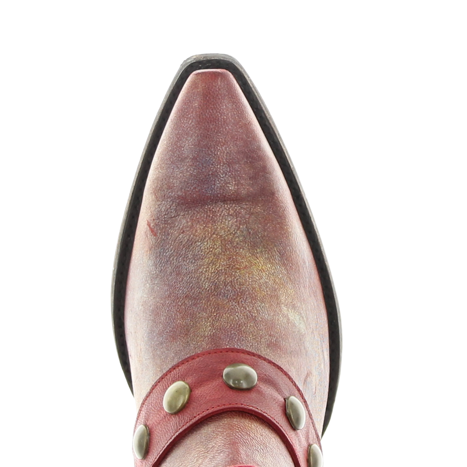 Western boot toe, screenshot from 9/21/2024