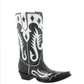Cowgirl Rising Boot in Black and White by Old Gringo