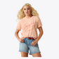Ariat Cowgirl at Heart Peach T-Shirt at Bourbon Cowgirl