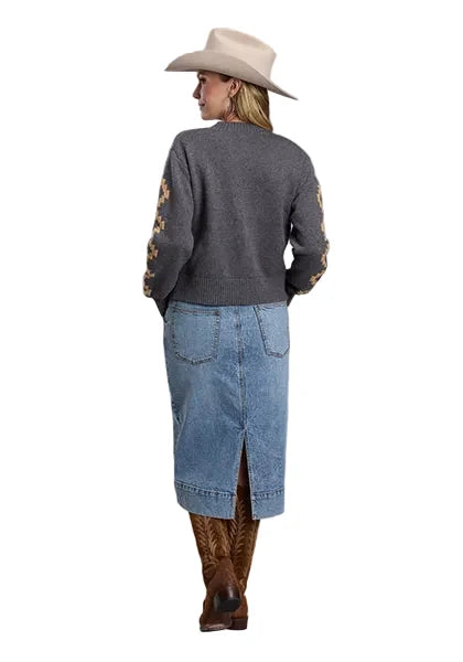Stetson Bronc Crop Cardigan