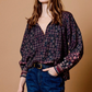 Sonya Top in Zocalo Rose Tan Print by Cleobella