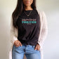 Survivor Thriver Tee shirt on woman
