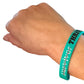 Survivor bracelet on wrist