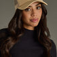 Bourbon Cowgirl Embroidered Foam Trucker Hat - Tan