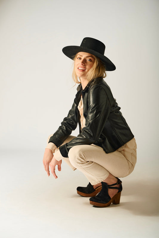 Tabitha RF Leather Jacket