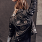 Wanderglueck RF Leather Jacket,  Black