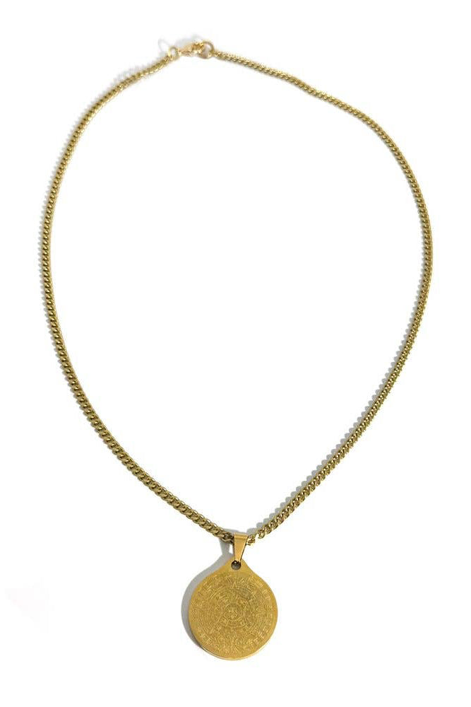Mayan Calendar Necklace