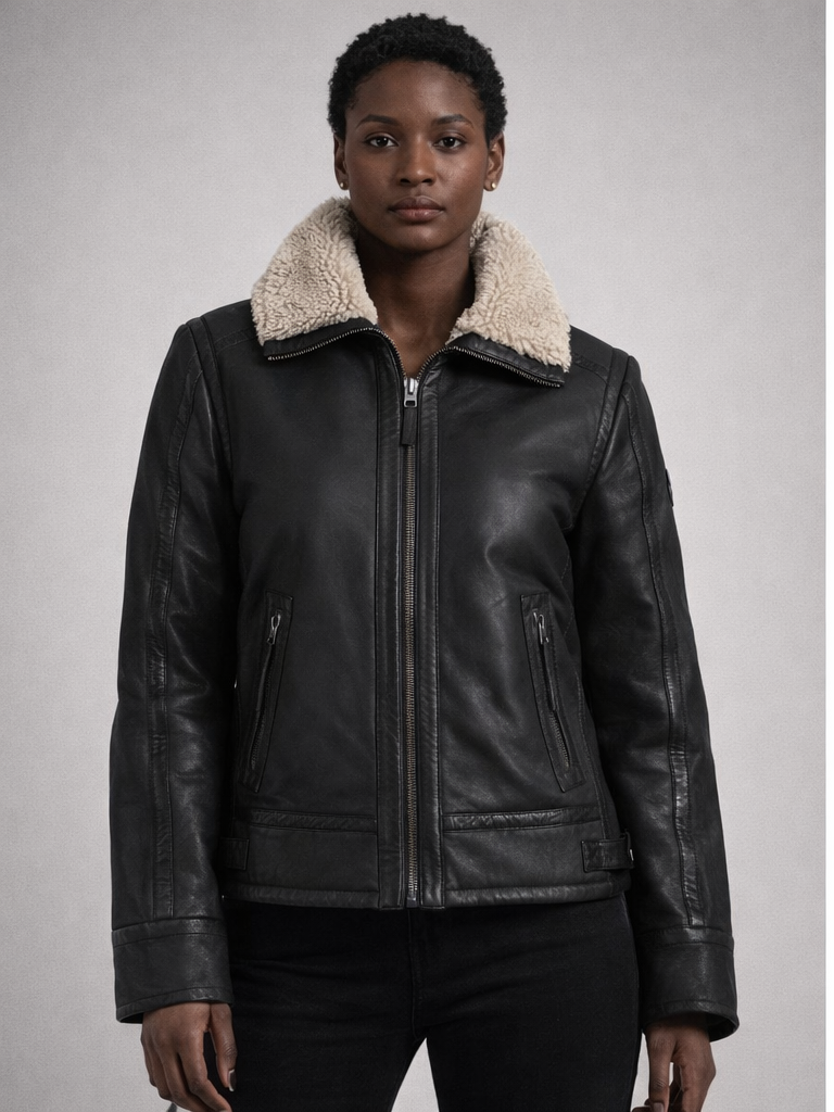 Juneau CF Leather Jacket