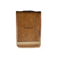 Leather bucket list journal