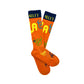 Cactus Alley-Moo Cactus Orange Performance Boot Socks