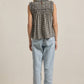 Gingham Ruffled Babydoll Blouse