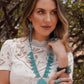 Woman wearing turquoise jewelry - ccerr13 lifestyle