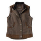 Channel Wool Vest by Madison Creek Outfitters in Tan Herringbone
