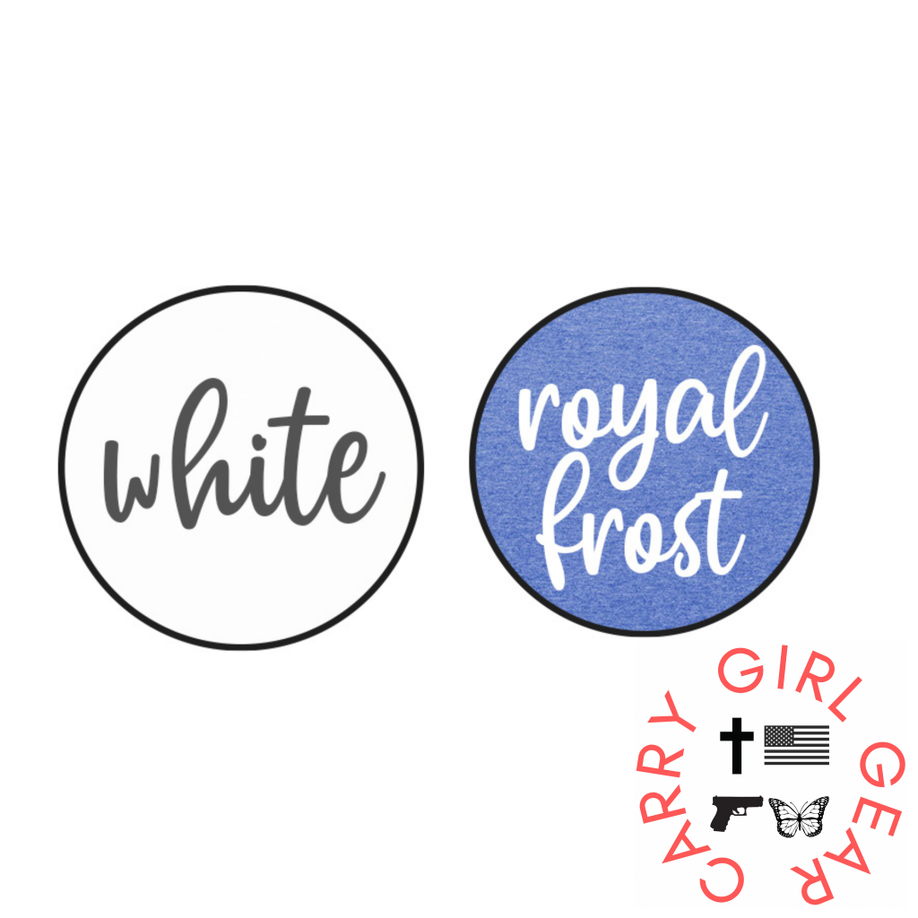 White & Royal Frost