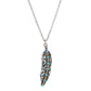 e-bynder-ANC5922 Feather Pendant Necklace