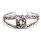 Sterling silver cuff bracelet BC6027