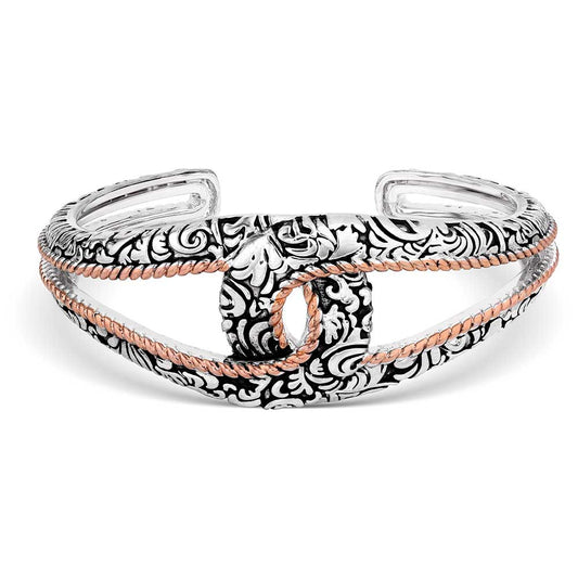 Sterling silver cuff bracelet BC6027