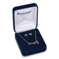 Cowgirl necklace and earrings in box