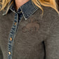 Mustang Molly Snap Cardigan by Rodeo Quincy