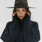 Emery Rancher Fedora Dark Brown Hat by Gigi Pip | Bourbon Cowgirl