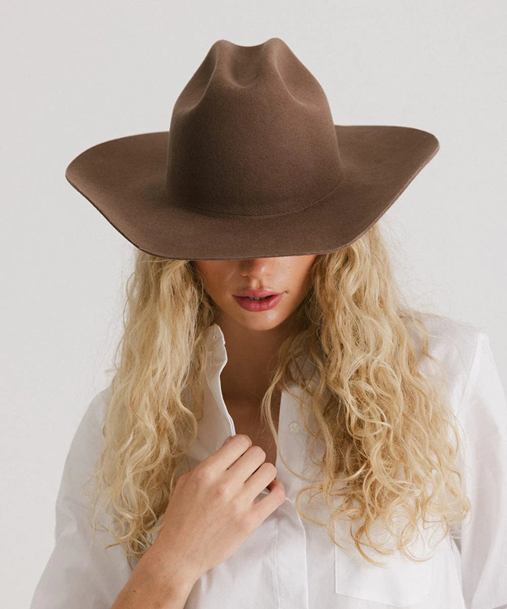 Teddy Cattleman Western Cowboy Hat by Gigi Pip | Bourbon Cowgirl