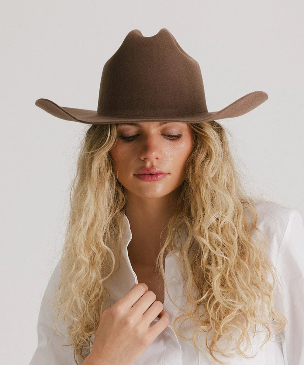 Teddy Cattleman Western Cowboy Hat by Gigi Pip | Bourbon Cowgirl