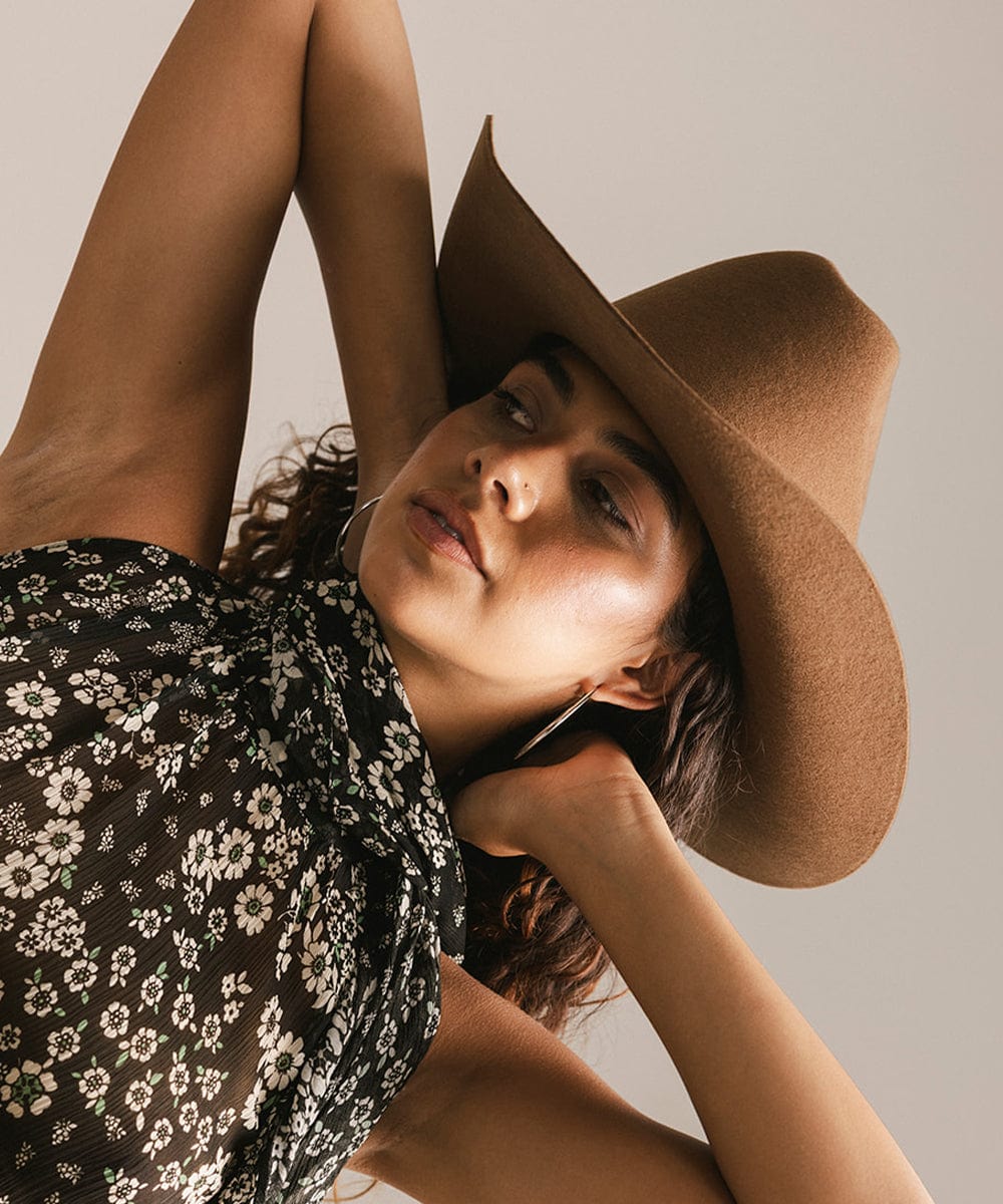 Teddy Cattleman Cowboy Hat by Gigi Pip