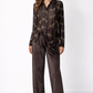 Royce Blouse in Chocolate Brown by Tasha Polizzi