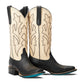 Classic Square Toe Boot - Jet Black & Pale Ivory by Lane | Bourbon Cowgirl