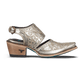 Robin Mule Champagne Metallic PS4 Shoe
