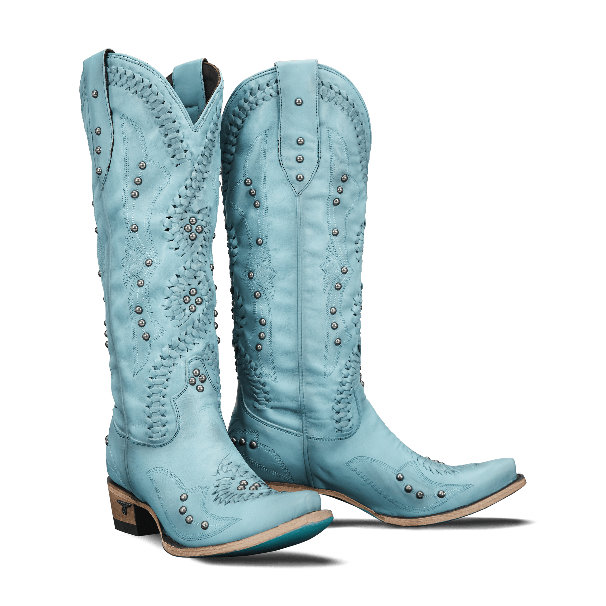 Turquoise Blaze Cossette Cowboy Boots