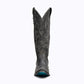 Cossette Distressed Jet Black Cowboy Boots