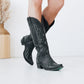 Black Cossette Jet Black LS5 Cowboy Boots