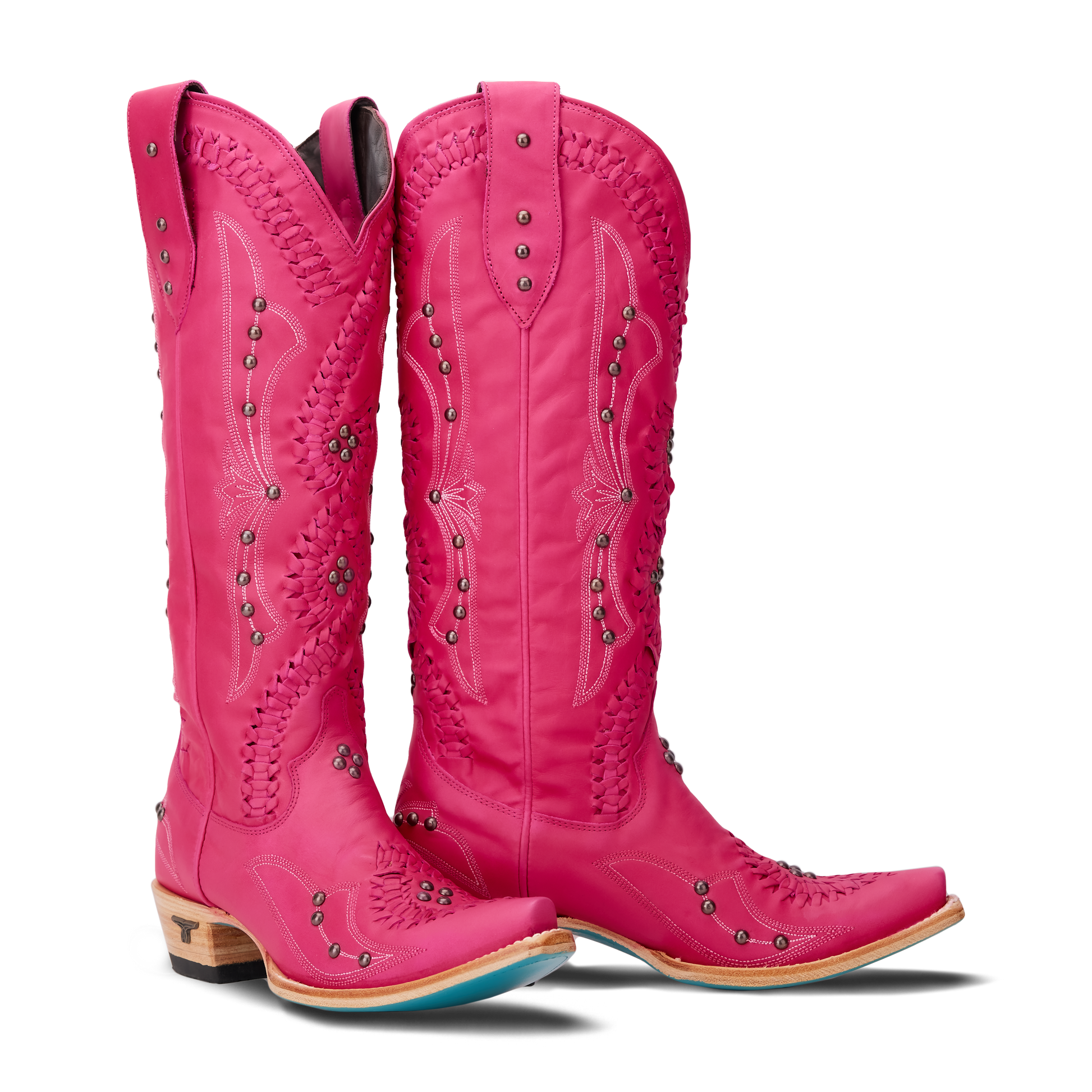 Hot pink Cossette cowboy boots