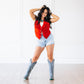 Cossette Boot - Washed Denim