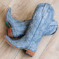 Cossette Boot - Washed Denim