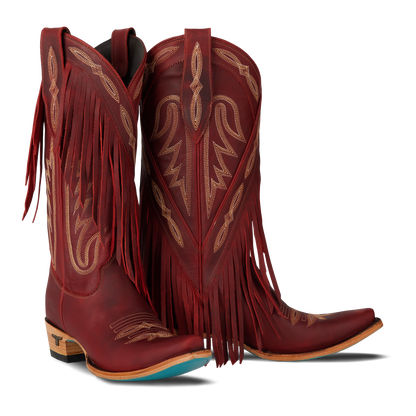 Smoldering Ruby Senita Falls Cowboy Boots