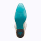 Lane Lexington crackle ceramic cowboy boot sole view