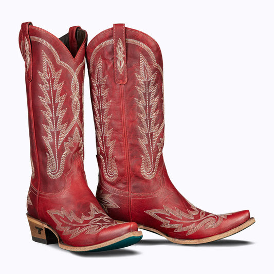 Red Lexington Smoldruby Cowboy Boots