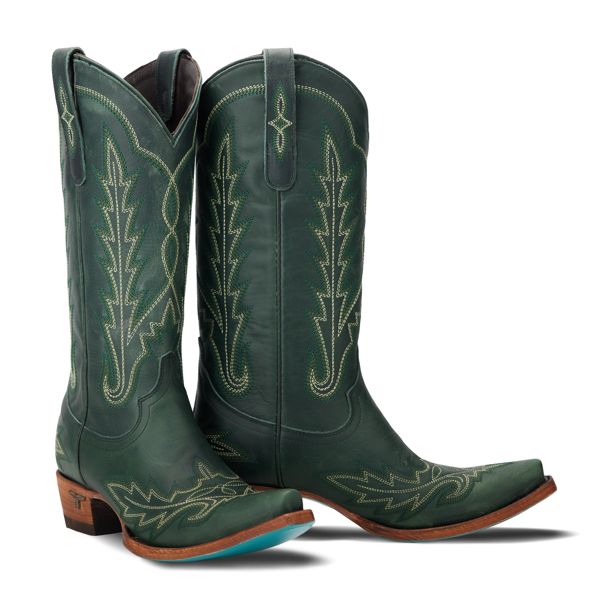 Lexington Emerald Green Cowboy Boots