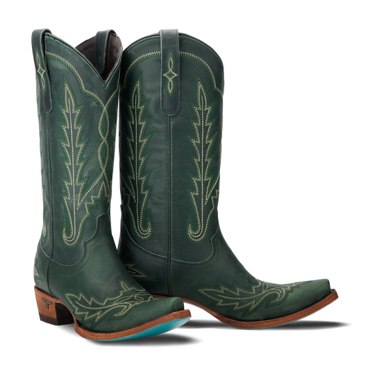 Lexington Emerald Green Cowboy Boots