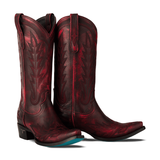 Lexington Black Cherry Cowboy Boots