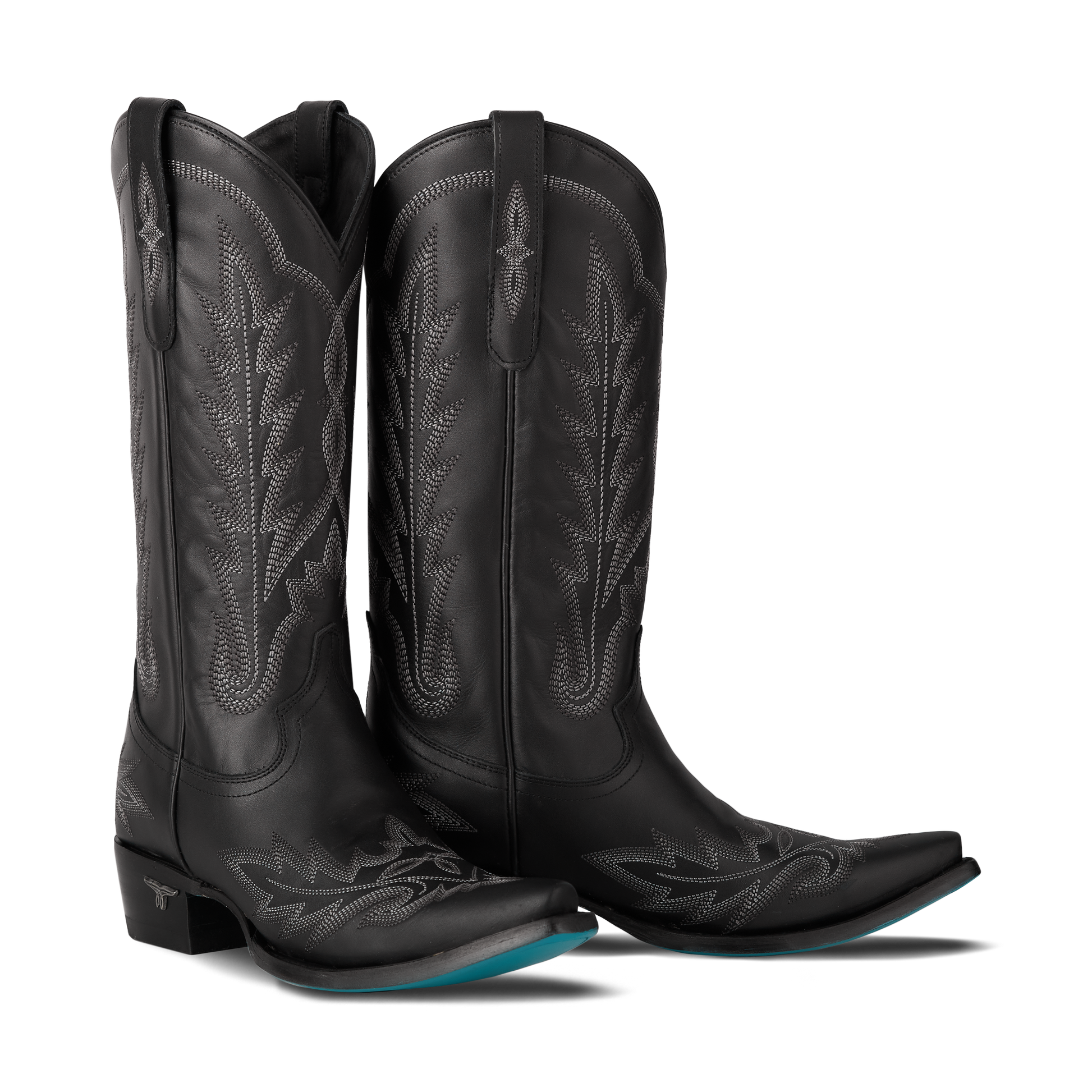 Black Lexington Jetblack Cowboy Boots