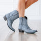 Lexington Bootie in Washed Denim