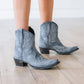 Washed denim Lexington bootie