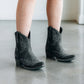 Jet black Lexington bootie